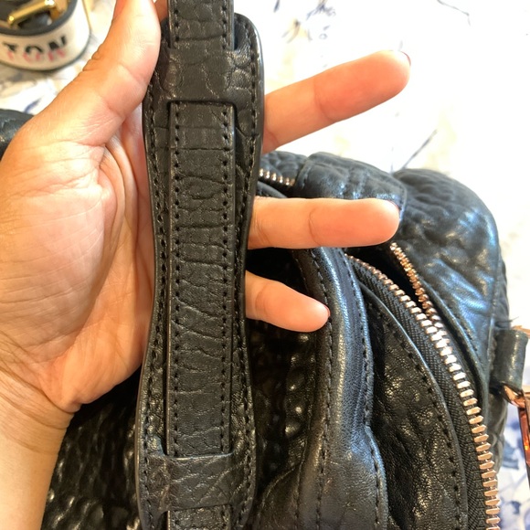 Alexander Wang Black Leather Rockie Crossbody Bag - Picture 14 of 15